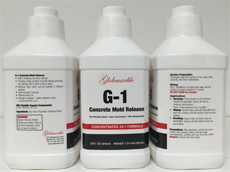Mold Release Agent For Concrete