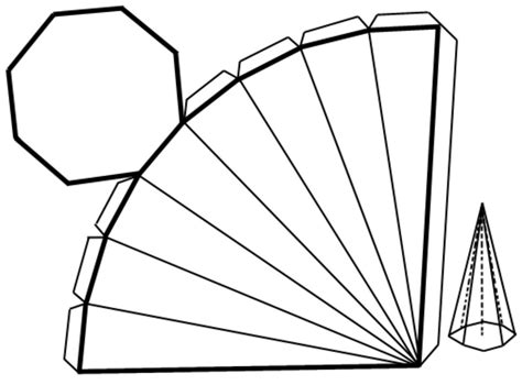 Pin de Plàstica en Mat Geometria (Espai i forma) Prisma octogonal