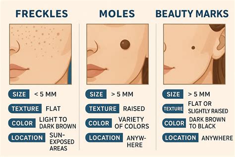 Mole Vs Freckle Pictures