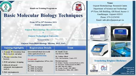 molecular biology basic course