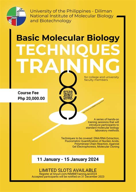 molecular biology techniques training