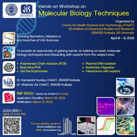 molecular biology techniques workshop