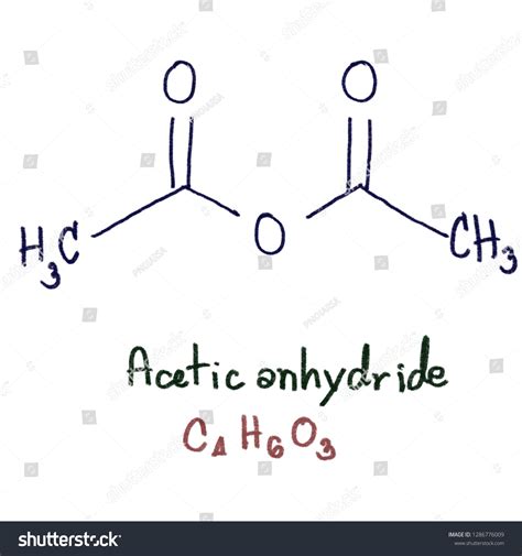 molecular formula of ethanoic anhydride