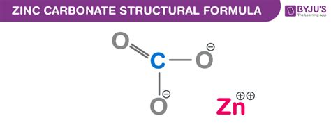 molecular formula of zinc carbonate
