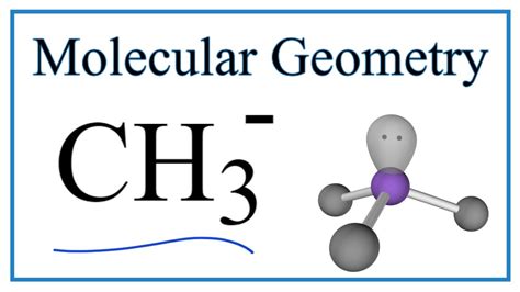 molecular geometry of ch3+