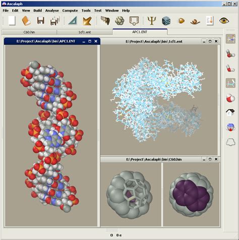 Molecular Modeling Computer Graphics