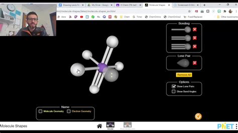 molecular shapes phet simulation