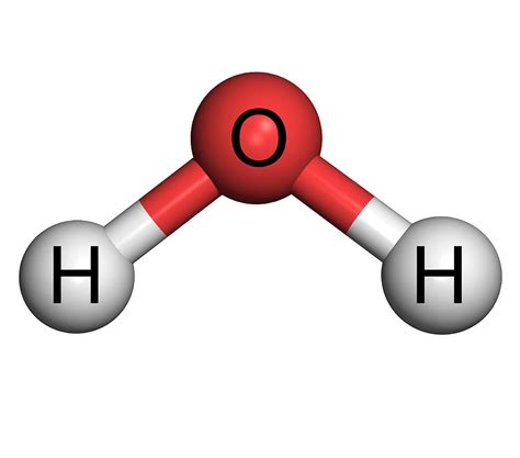 molecular structure of water