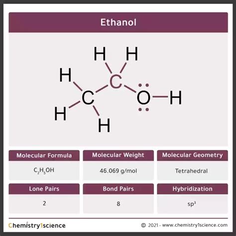 molecular weight of ethanol in amu