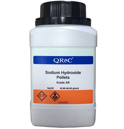 molecular weight of sodium hydroxide pellets