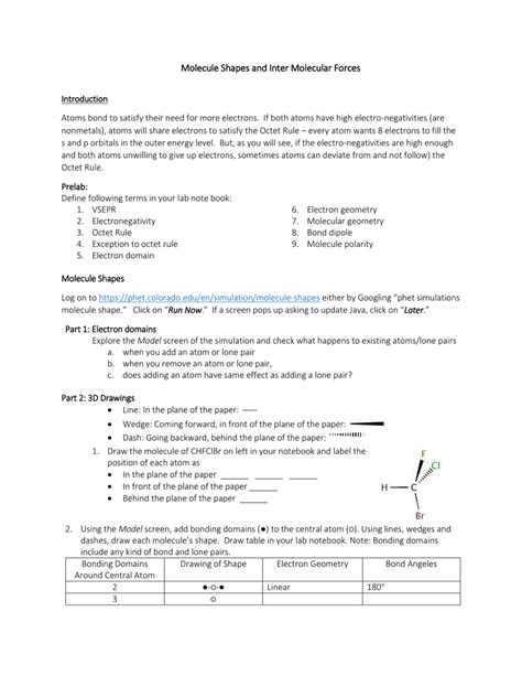 molecule polarity phet lab answers