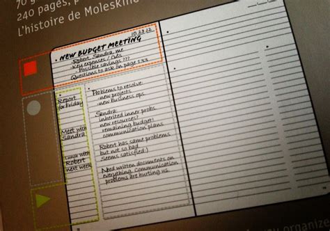 moleskine pro notebook instructions