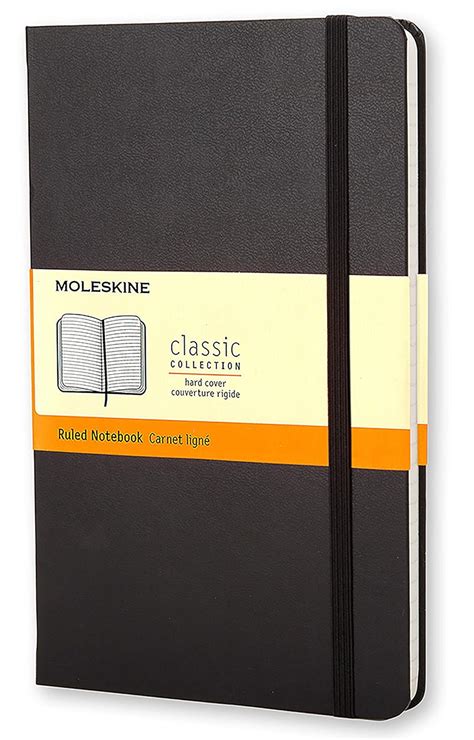 moleskine ruled notebook large