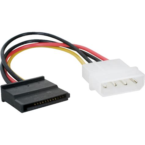 molex 4-pin to sata power adapter cable