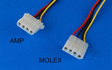 molex connector to power supply types