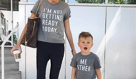 Mom And Son Matching Outfits Summer