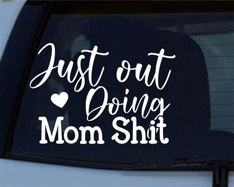 Funny Mom Car Decals