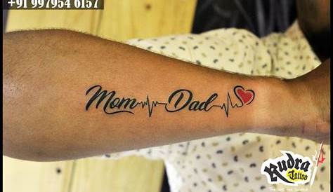 Momdad Heartbeat Tattoo Mom Dad Heartbeat Tattoos Incredible Ink