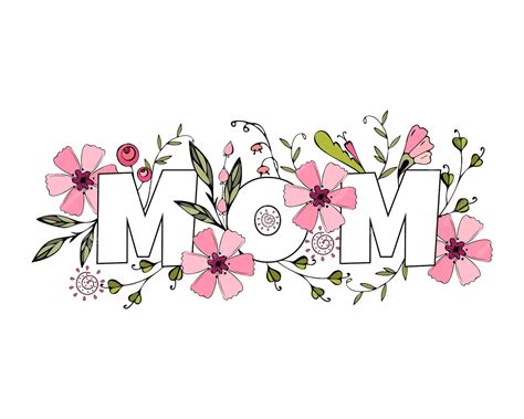 mom letter words