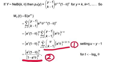 moment generating function of binomial distribution proof