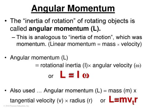 Moment Of Inertia Relation To Angular Velocity