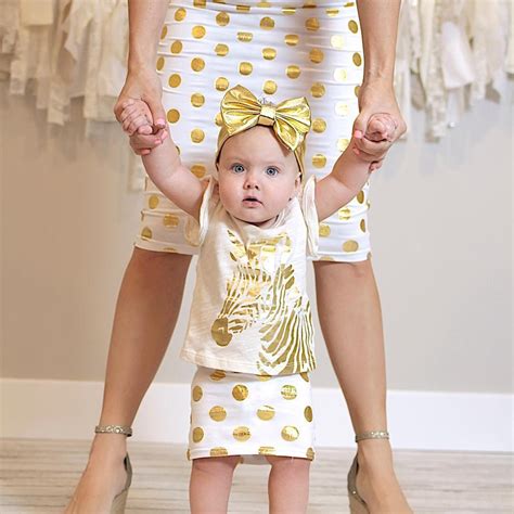 2018 HOT Selling Mum Baby Mother and Daughter Palid Clothes Mother