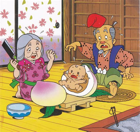 momotaro japanese folktale pictures