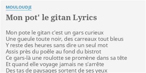 Reviews Mon Pote Le Gitan Paroles Update
