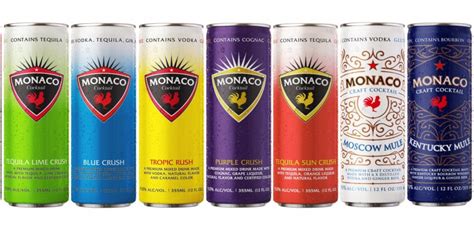 monaco cocktails nutrition facts