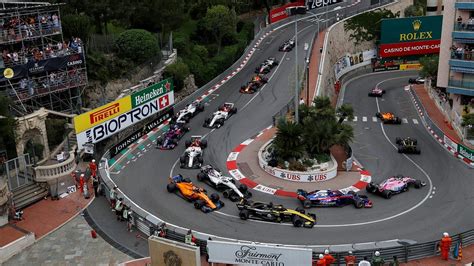 monaco f1 race start time uk