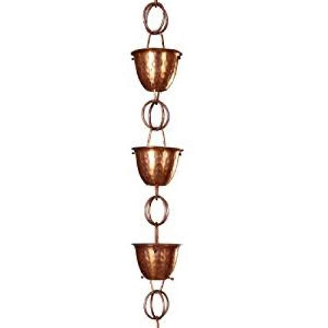 Monarch Rain Chains Copper