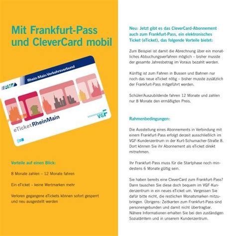 monatskarte mit frankfurt pass preis