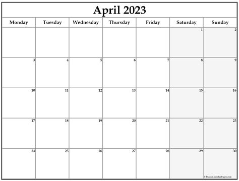 monday april 24 2023