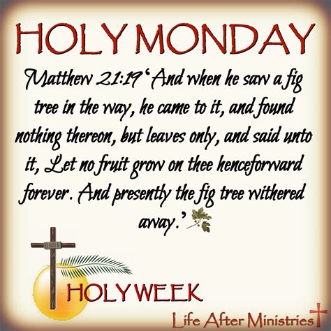 monday of holy week images