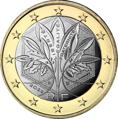 moneda 1 euro francia