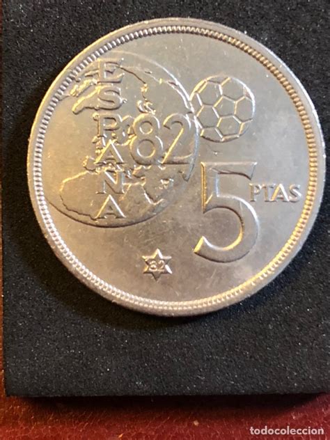 moneda 5 pesetas mundial 82