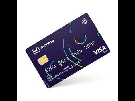 monese visa card