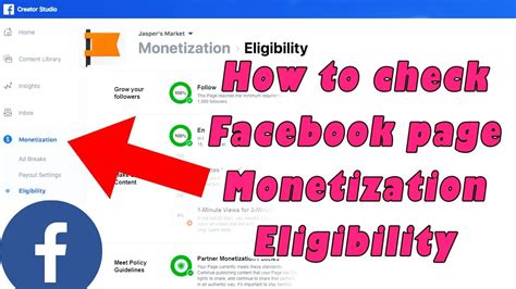 monetization eligibility
