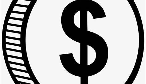 Money Decorative Circle Sign Symbol Vector Illustration Stock Vector