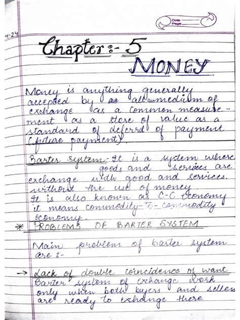 Money And Banking Notes Pdf Class 12