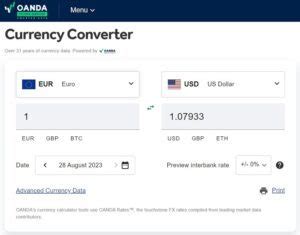 money devise converter