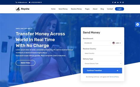 money transfer website