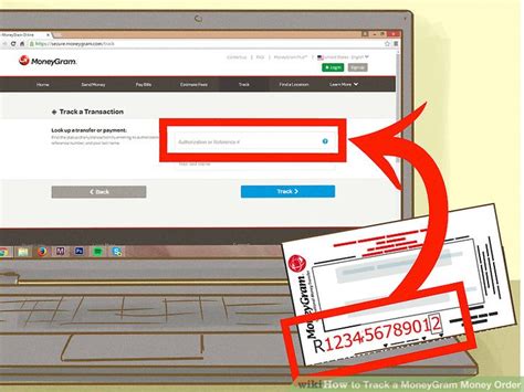 moneygram reference number example
