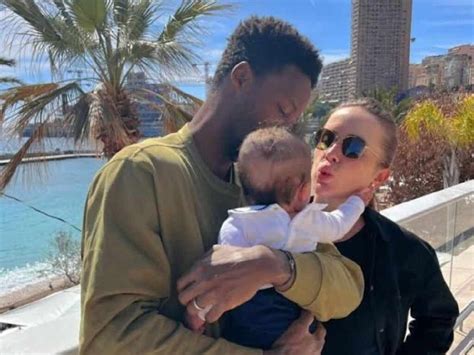 monfils wife and baby