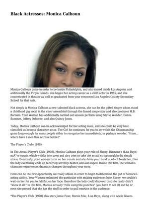 Monica Calhoun Book