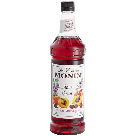 monin stone fruit syrup