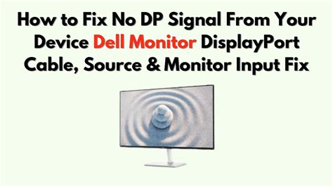 Monitor Dell No Dp Cable