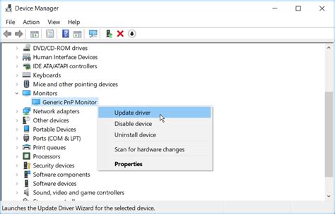 Monitor Driver Error