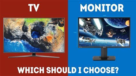 Monitor Gaming Vs Tv