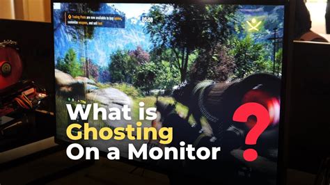 Monitor Ghosting Definition